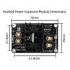 10pcs Add-on Heated Bed Power Expansion Module Hot Bed Module High Power Module MOS Tube for Anet A8 A6 A2 / Ramps 1.4 / Lerdge view 2