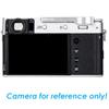 JJC TA-X100V Silver Thumbs Up Grip for Fuji X100V Camera, Hot Shoe Thumb Grip Comaptible with Fujifilm X100V X100F X-E3, Made of Premium Anodized Aluminium Alloy, Weight 6G, Size 66.128.39mm view 3