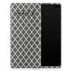 DesignSkinz Gray & White Seamless Morocan Pattern | Protective Vinyl Decal Wrap Skin Cover Compatible with The Samsung Galaxy S9 (Full-Body, Screen Trim & Back Glass Skin) view 1