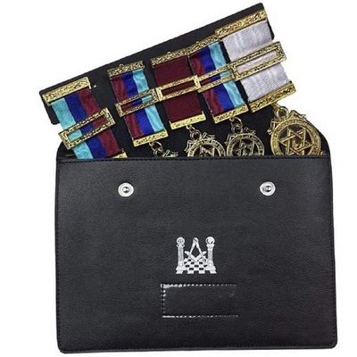 Masonic Regalia Pocket Jewel Holder/Wallet Masonic Carry Case X Large