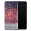 DesignSkinz Red and Blue Glowing Orbs with Silver Sparkle | Protective Vinyl Decal Wrap Skin Cover Compatible with The Samsung Galaxy S20 Plus (Full-Body, Screen Trim & Back Glass Skin) view 1