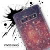 DesignSkinz Red and Blue Glowing Orbs with Silver Sparkle | Protective Vinyl Decal Wrap Skin Cover Compatible with The Samsung Galaxy S20 Plus (Full-Body, Screen Trim & Back Glass Skin) view 3