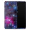 DesignSkinz Pink & Blue Galaxy | Protective Vinyl Decal Wrap Skin Cover Compatible with The Samsung Galaxy S20 Plus (Full-Body, Screen Trim & Back Glass Skin) view 1