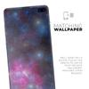 DesignSkinz Pink & Blue Galaxy | Protective Vinyl Decal Wrap Skin Cover Compatible with The Samsung Galaxy S20 Plus (Full-Body, Screen Trim & Back Glass Skin) view 2