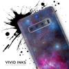 DesignSkinz Pink & Blue Galaxy | Protective Vinyl Decal Wrap Skin Cover Compatible with The Samsung Galaxy S20 Plus (Full-Body, Screen Trim & Back Glass Skin) view 3