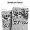 DesignSkinz White and Black Real Leopard Print | Protective Vinyl Decal Wrap Skin Cover Compatible with The Samsung Galaxy S20 Plus (Full-Body, Screen Trim & Back Glass Skin) view 4