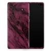 DesignSkinz Black & Pink Marble Swirl V1 2 | Protective Vinyl Decal Wrap Skin Cover Compatible with The Samsung Galaxy S20 Plus (Full-Body, Screen Trim & Back Glass Skin) view 1
