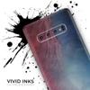 DesignSkinz Abstract Fire & Ice V10 | Protective Vinyl Decal Wrap Skin Cover Compatible with The Samsung Galaxy S20 Plus (Full-Body, Screen Trim & Back Glass Skin) view 3