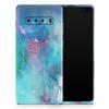 DesignSkinz Bright Absorbed Watercolor Texture | Protective Vinyl Decal Wrap Skin Cover Compatible with The Samsung Galaxy S20 Plus (Full-Body, Screen Trim & Back Glass Skin) view 1