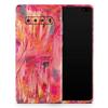 DesignSkinz Liquid Abstract Paint Remix V61 | Protective Vinyl Decal Wrap Skin Cover Compatible with The Samsung Galaxy S10 (Full-Body, Screen Trim & Back Glass Skin) view 1