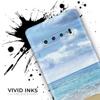 DesignSkinz Calm Blue Sky and Sea Shore | Protective Vinyl Decal Wrap Skin Cover Compatible with The Samsung Galaxy Note 10 Plus (Full-Body, Screen Trim & Back Glass Skin) view 3