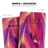 DesignSkinz Liquid Abstract Paint Remix V40 | Protective Vinyl Decal Wrap Skin Cover Compatible with The Samsung Galaxy Note 10 Plus (Full-Body, Screen Trim & Back Glass Skin) view 4