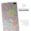DesignSkinz Vibrant Color Floral Pattern | Protective Vinyl Decal Wrap Skin Cover Compatible with The Samsung Galaxy S10e (Full-Body, Screen Trim & Back Glass Skin) view 2