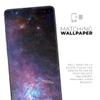 DesignSkinz Glowing Deep Space | Protective Vinyl Decal Wrap Skin Cover Compatible with The Samsung Galaxy S9 (Full-Body, Screen Trim & Back Glass Skin) view 2