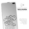DesignSkinz Love and Chocolate | Protective Vinyl Decal Wrap Skin Cover Compatible with The Samsung Galaxy S10e (Full-Body, Screen Trim & Back Glass Skin) view 2