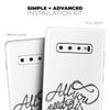 DesignSkinz Love and Chocolate | Protective Vinyl Decal Wrap Skin Cover Compatible with The Samsung Galaxy S10e (Full-Body, Screen Trim & Back Glass Skin) view 4