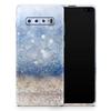 DesignSkinz Blue Unfocused Silver Sparkle | Protective Vinyl Decal Wrap Skin Cover Compatible with The Samsung Galaxy S20 Ultra (Full-Body, Screen Trim & Back Glass Skin) view 1