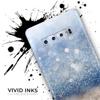 DesignSkinz Blue Unfocused Silver Sparkle | Protective Vinyl Decal Wrap Skin Cover Compatible with The Samsung Galaxy S20 Ultra (Full-Body, Screen Trim & Back Glass Skin) view 3