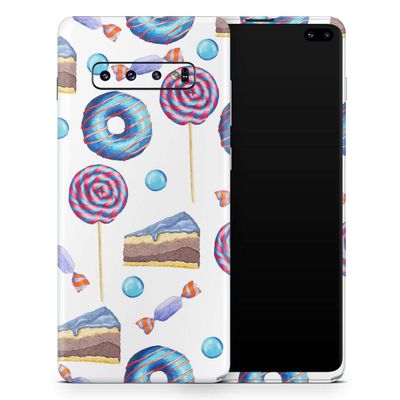DesignSkinz Yummy Galore Bakery Treats v4 | Protective Vinyl Decal Wrap Skin Cover Compatible with The Samsung Galaxy Note 10 LITE (Full-Body, Screen Trim & Back Glass Skin)