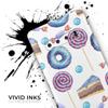 DesignSkinz Yummy Galore Bakery Treats v4 | Protective Vinyl Decal Wrap Skin Cover Compatible with The Samsung Galaxy Note 10 LITE (Full-Body, Screen Trim & Back Glass Skin) view 3