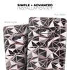 DesignSkinz Karamfila Marble & Rose Gold v1 | Protective Vinyl Decal Wrap Skin Cover Compatible with The Samsung Galaxy S9 Plus (Full-Body, Screen Trim & Back Glass Skin) view 4
