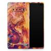 DesignSkinz Liquid Abstract Paint Remix V70 | Protective Vinyl Decal Wrap Skin Cover Compatible with The Samsung Galaxy S9 (Full-Body, Screen Trim & Back Glass Skin) view 1