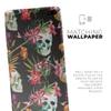 DesignSkinz Tropical Skull Floral | Protective Vinyl Decal Wrap Skin Cover Compatible with The Samsung Galaxy Note 10 Plus (Full-Body, Screen Trim & Back Glass Skin) view 2