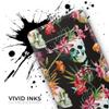DesignSkinz Tropical Skull Floral | Protective Vinyl Decal Wrap Skin Cover Compatible with The Samsung Galaxy Note 10 Plus (Full-Body, Screen Trim & Back Glass Skin) view 3