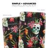 DesignSkinz Tropical Skull Floral | Protective Vinyl Decal Wrap Skin Cover Compatible with The Samsung Galaxy Note 10 Plus (Full-Body, Screen Trim & Back Glass Skin) view 4