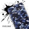 DesignSkinz Blue Vector Camo | Protective Vinyl Decal Wrap Skin Cover Compatible with The Samsung Galaxy Note 8 (Full-Body, Screen Trim & Back Glass Skin) view 3