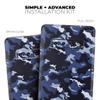 DesignSkinz Blue Vector Camo | Protective Vinyl Decal Wrap Skin Cover Compatible with The Samsung Galaxy Note 8 (Full-Body, Screen Trim & Back Glass Skin) view 4