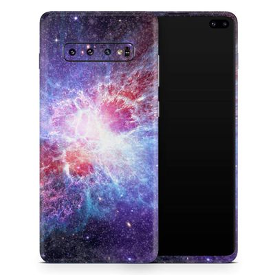 DesignSkinz Supernova | Protective Vinyl Decal Wrap Skin Cover Compatible with The Samsung Galaxy S10 (Full-Body, Screen Trim & Back Glass Skin)