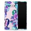 DesignSkinz Watercolor Cactus Succulent Bloom V15 | Protective Vinyl Decal Wrap Skin Cover Compatible with The Samsung Galaxy S9 (Full-Body, Screen Trim & Back Glass Skin) view 1