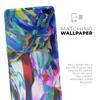 DesignSkinz Blurred Abstract Flow V21 | Protective Vinyl Decal Wrap Skin Cover Compatible with The Samsung Galaxy S9 (Full-Body, Screen Trim & Back Glass Skin) view 2