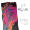 DesignSkinz Liquid Abstract Paint V73 | Protective Vinyl Decal Wrap Skin Cover Compatible with The Samsung Galaxy S10e (Full-Body, Screen Trim & Back Glass Skin) view 2