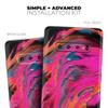 DesignSkinz Liquid Abstract Paint V73 | Protective Vinyl Decal Wrap Skin Cover Compatible with The Samsung Galaxy S10e (Full-Body, Screen Trim & Back Glass Skin) view 4