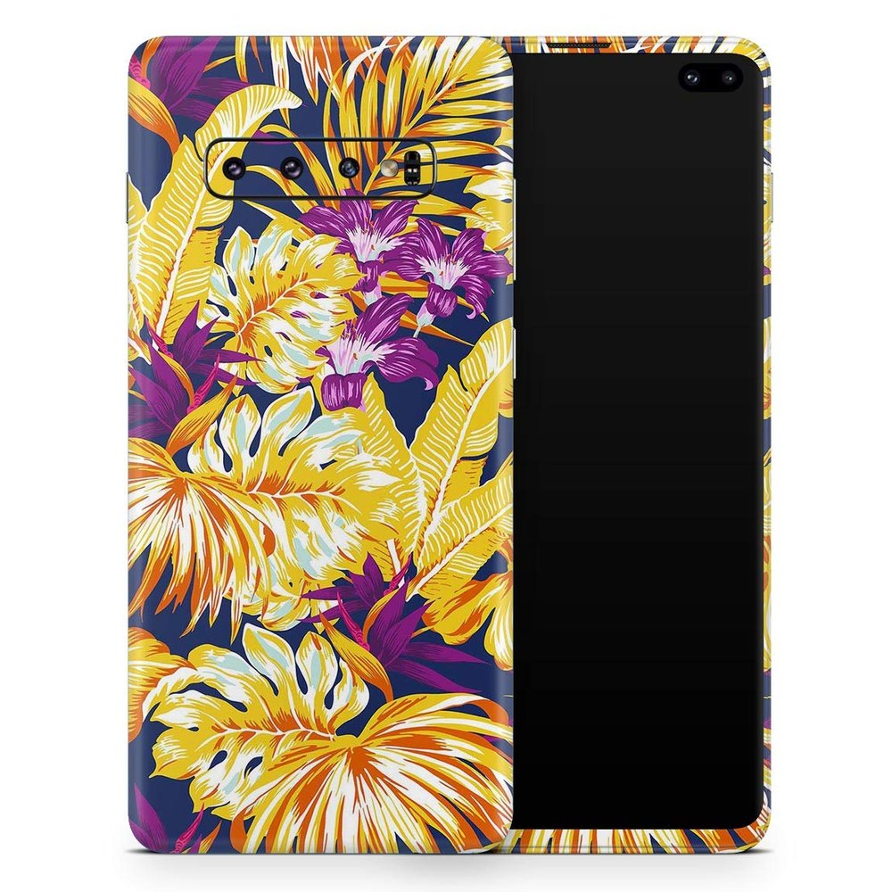 DesignSkinz S17 colorway4 | Protective Vinyl Decal Wrap Skin Cover Compatible with The Samsung Galaxy S10 (Full-Body, Screen Trim & Back Glass Skin)