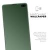 DesignSkinz Solid Hunter Green | Protective Vinyl Decal Wrap Skin Cover Compatible with The Samsung Galaxy S20 (Full-Body, Screen Trim & Back Glass Skin) view 2