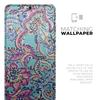DesignSkinz Bright Watercolor Floral | Protective Vinyl Decal Wrap Skin Cover Compatible with The Samsung Galaxy Note 8 (Full-Body, Screen Trim & Back Glass Skin) view 2