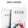 DesignSkinz Love, Cupcakes, and Watercolor | Protective Vinyl Decal Wrap Skin Cover Compatible with The Samsung Galaxy Note 8 (Full-Body, Screen Trim & Back Glass Skin) view 4