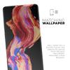 DesignSkinz Liquid Abstract Paint V80 | Protective Vinyl Decal Wrap Skin Cover Compatible with The Samsung Galaxy Note 10 LITE (Full-Body, Screen Trim & Back Glass Skin) view 2
