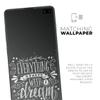 DesignSkinz Everything Starts with a Dream | Protective Vinyl Decal Wrap Skin Cover Compatible with The Samsung Galaxy S20 Ultra (Full-Body, Screen Trim & Back Glass Skin) view 2