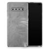 DesignSkinz Dark Silver Marble Swirl V6 | Protective Vinyl Decal Wrap Skin Cover Compatible with The Samsung Galaxy S9 (Full-Body, Screen Trim & Back Glass Skin) view 1