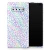 DesignSkinz Iridescent Dahlia v2 | Protective Vinyl Decal Wrap Skin Cover Compatible with The Samsung Galaxy Note 10 (Full-Body, Screen Trim & Back Glass Skin) view 1