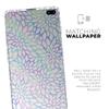 DesignSkinz Iridescent Dahlia v2 | Protective Vinyl Decal Wrap Skin Cover Compatible with The Samsung Galaxy Note 10 (Full-Body, Screen Trim & Back Glass Skin) view 2