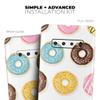 DesignSkinz Yummy Colored Donuts | Protective Vinyl Decal Wrap Skin Cover Compatible with The Samsung Galaxy Note 10 Plus (Full-Body, Screen Trim & Back Glass Skin) view 4