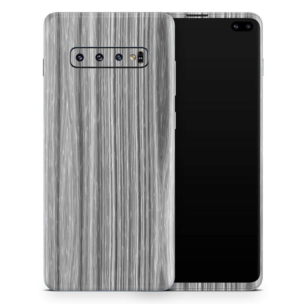DesignSkinz Textured Gray Dyed Surface | Protective Vinyl Decal Wrap Skin Cover Compatible with The Samsung Galaxy Note 10 Plus (Full-Body, Screen Trim & Back Glass Skin)