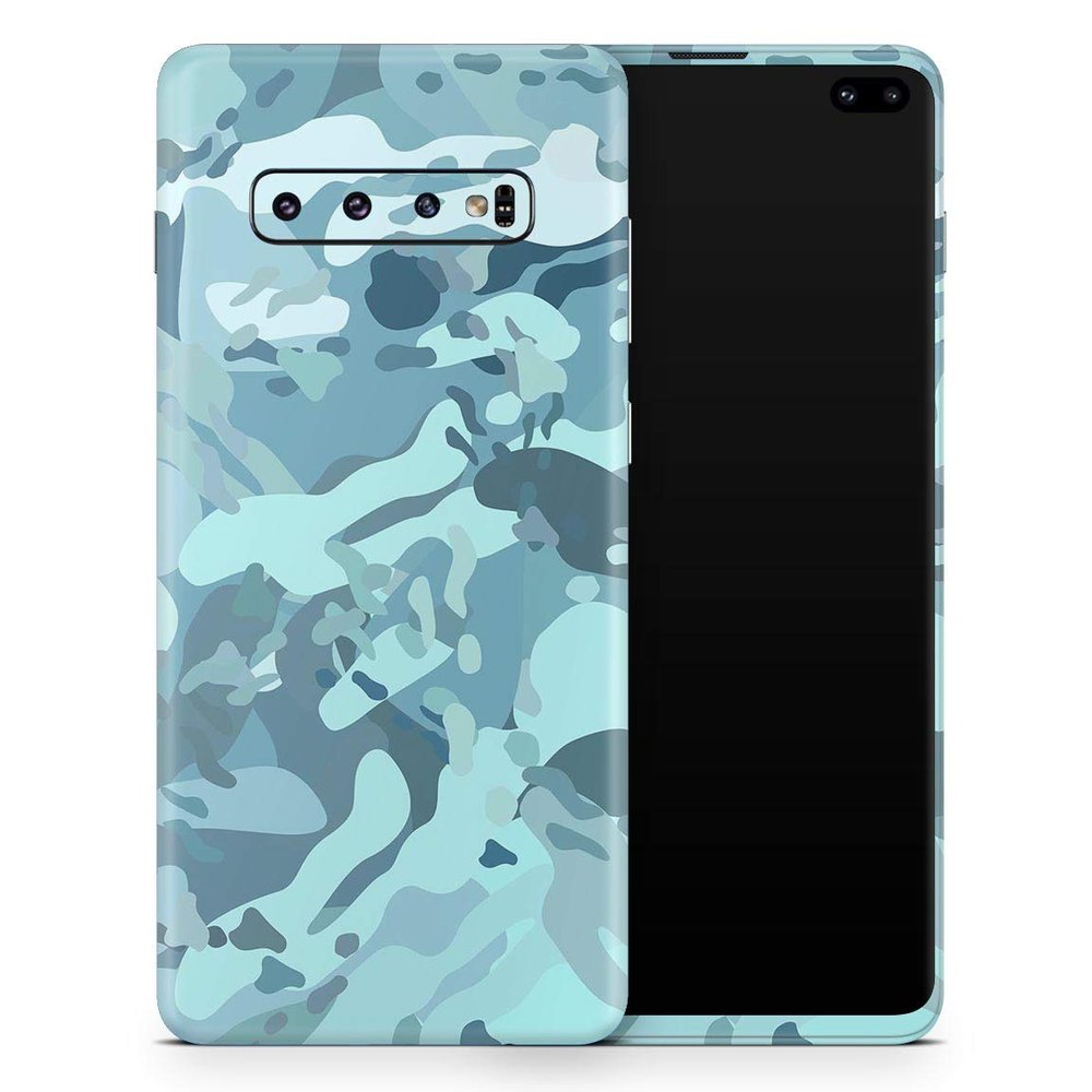 DesignSkinz Desert Sea Camouflage V2 | Protective Vinyl Decal Wrap Skin Cover Compatible with The Samsung Galaxy Note 10 Plus (Full-Body, Screen Trim & Back Glass Skin)