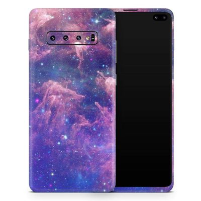 DesignSkinz Colorful Nebula | Protective Vinyl Decal Wrap Skin Cover Compatible with The Samsung Galaxy S10e (Full-Body, Screen Trim & Back Glass Skin)