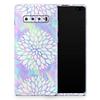 DesignSkinz Iridescent Dahlia v6 | Protective Vinyl Decal Wrap Skin Cover Compatible with The Samsung Galaxy Note 10 Plus (Full-Body, Screen Trim & Back Glass Skin) view 1
